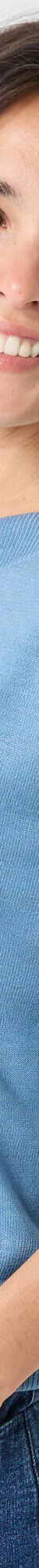 Pull col bateau manches 3/4, toucher doux (bleu grisé) Pull col bateau manches 3/4, toucher doux (bleu grisé)